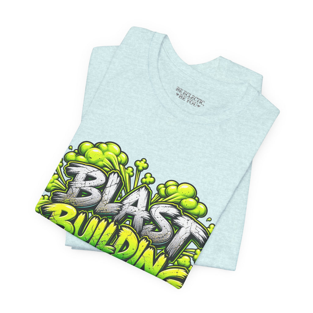 Blast Building Warning Zone Graphic Tee