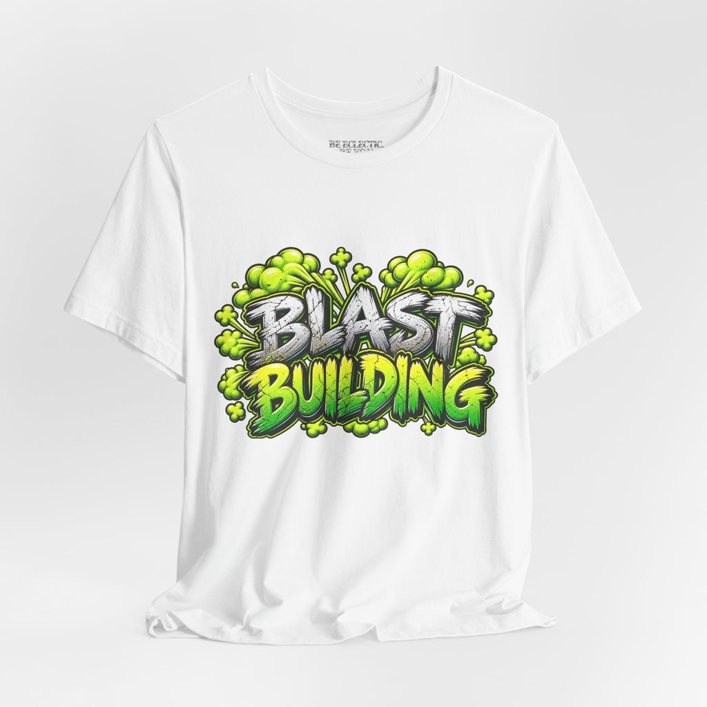 Blast Building Warning Zone Graphic Tee