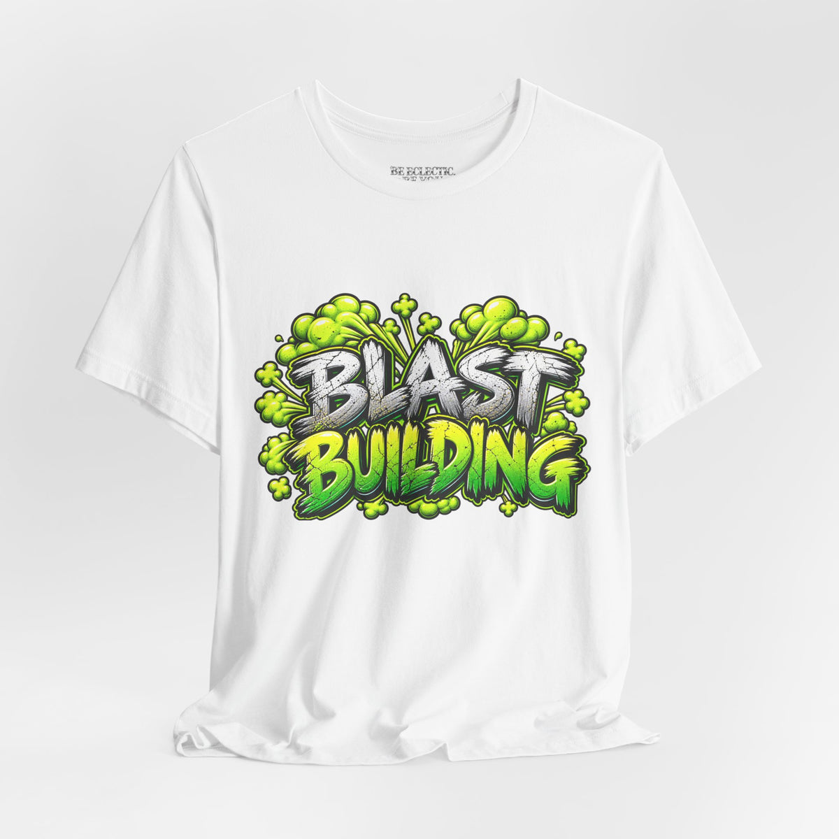 Blast Building Warning Zone Graphic Tee