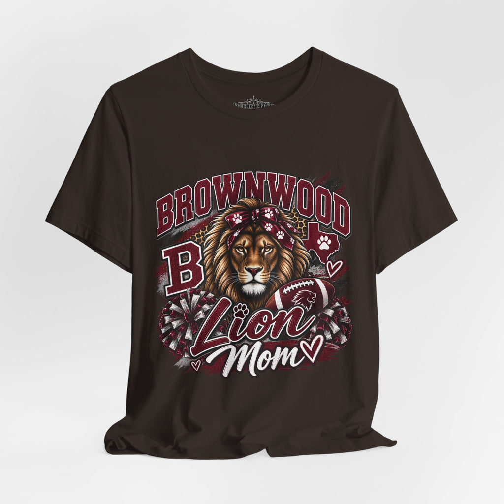 Brownwood B Lion Mom Graphic Tee