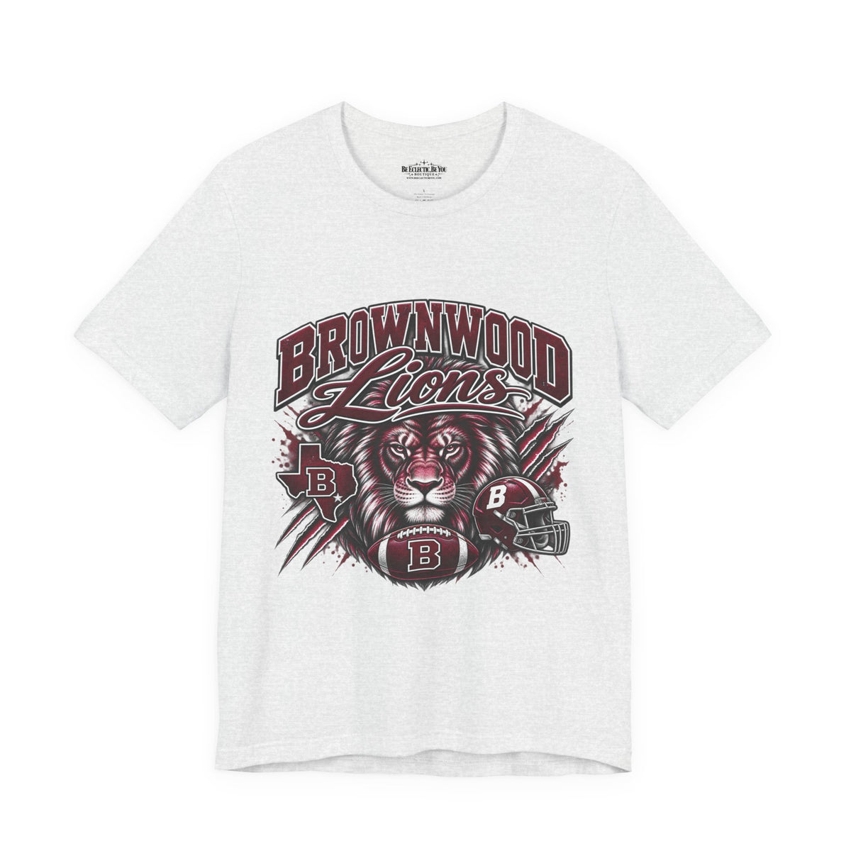 Brownwood Lions Mascot Jersey T-Shirt