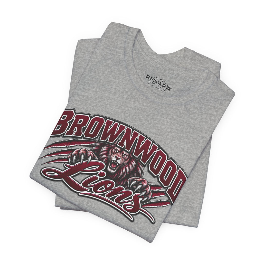 Brownwood Lions Family Football Graphic T-Shirt