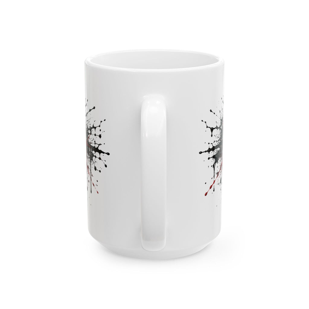 Rebel Skull Middle Finger Ceramic Mug (11oz & 15oz)