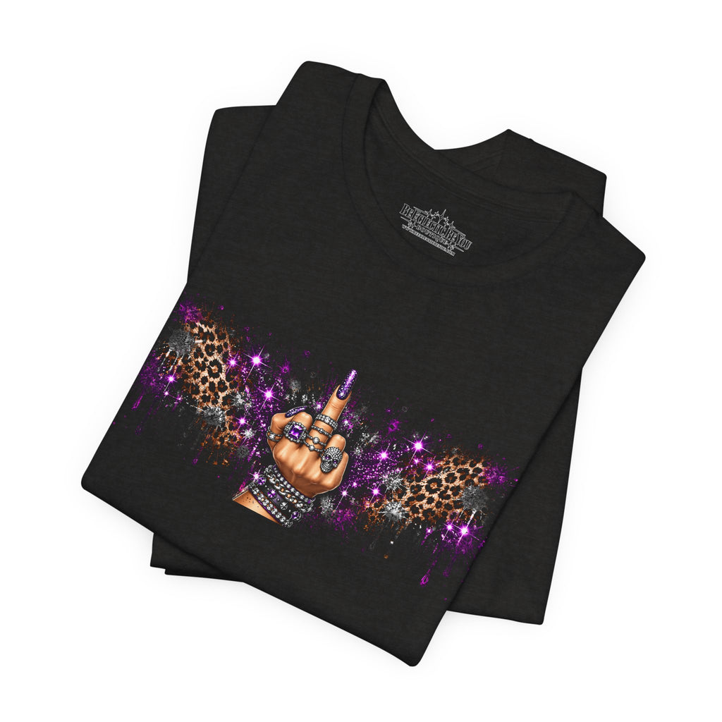 Rude Finger Graphic T-Shirt