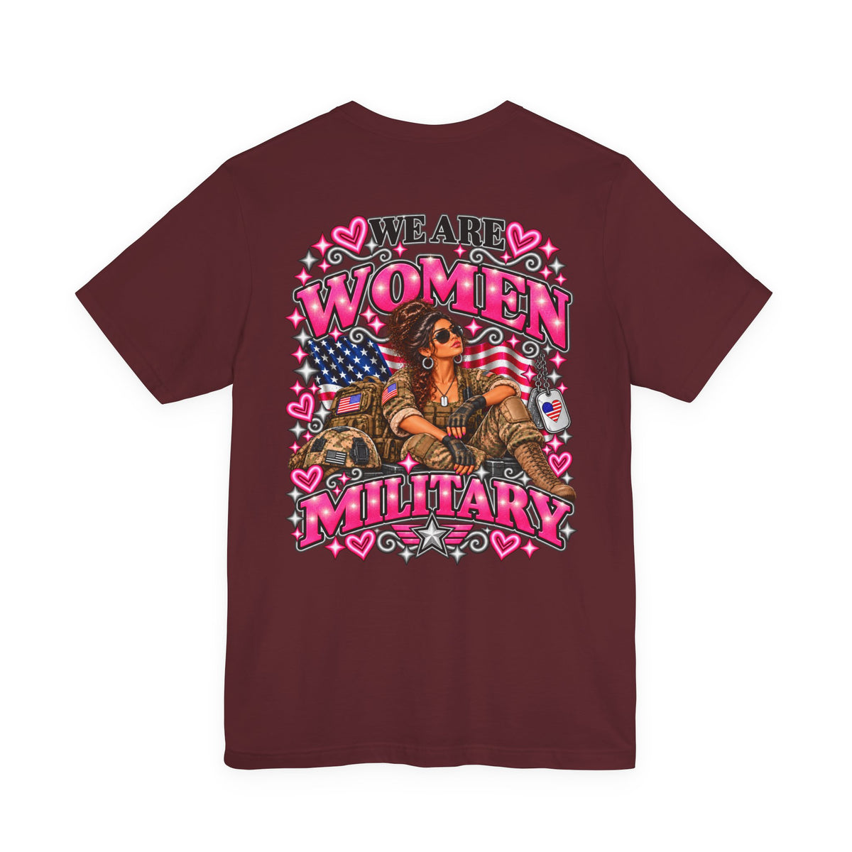 We Are Women Military Appreciation Graphic Tee