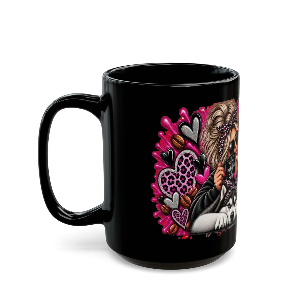 Some Days Coffee Keeps Me Sane — Black Coffee Mug (11oz/15oz)
