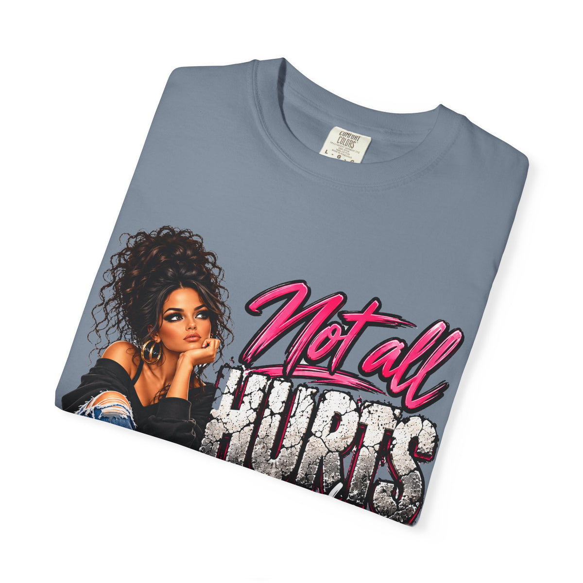 Not All Hurts Can Be Photographed Graphic T-Shirt — Teen Girl Retro Streetwear