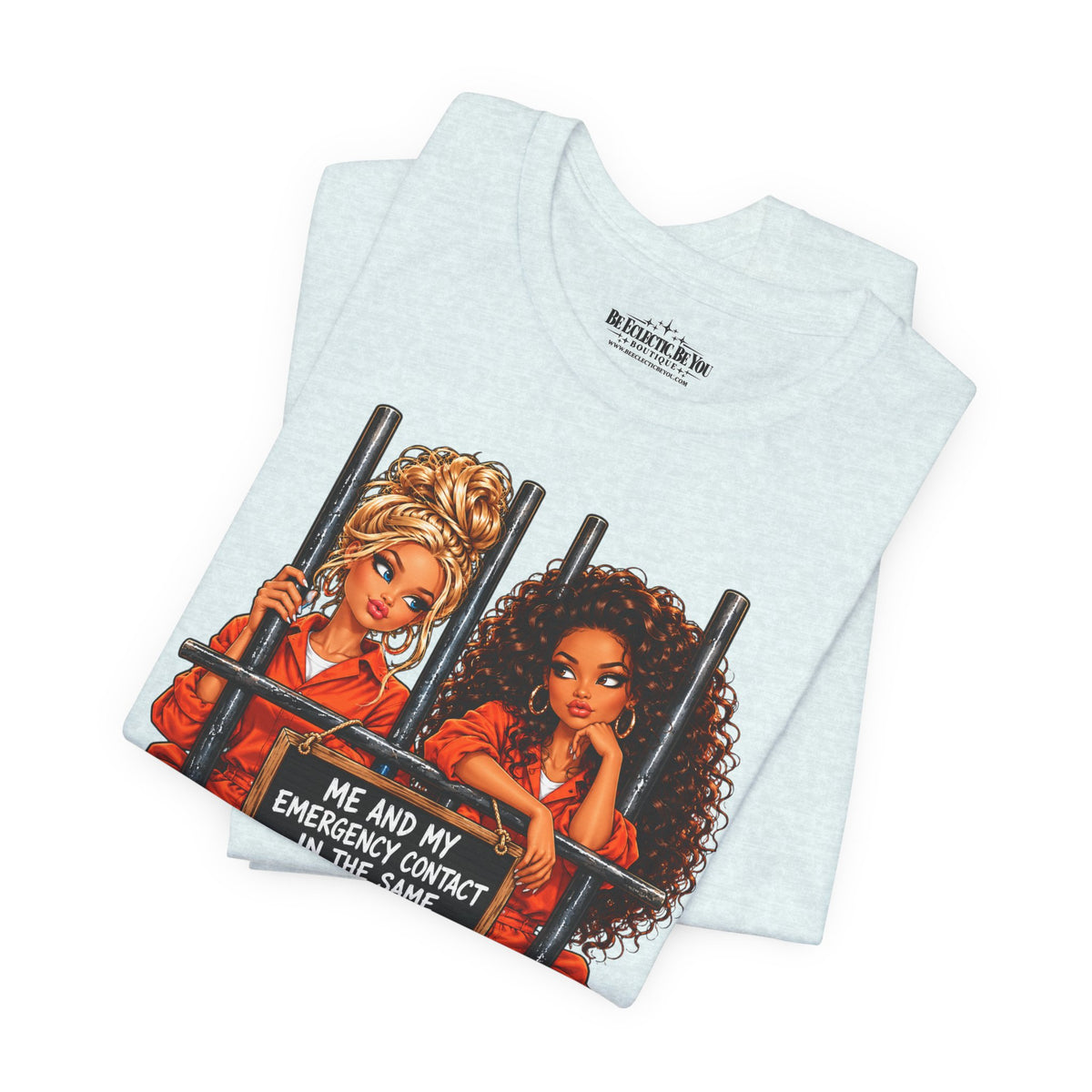 Emergency Contact Friendship Graphic Tee