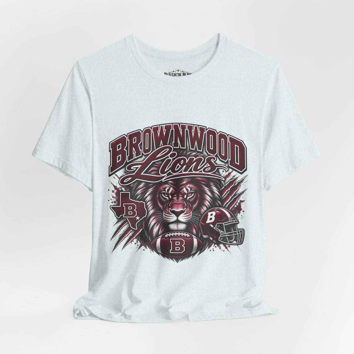 Brownwood Lions Mascot Jersey T-Shirt