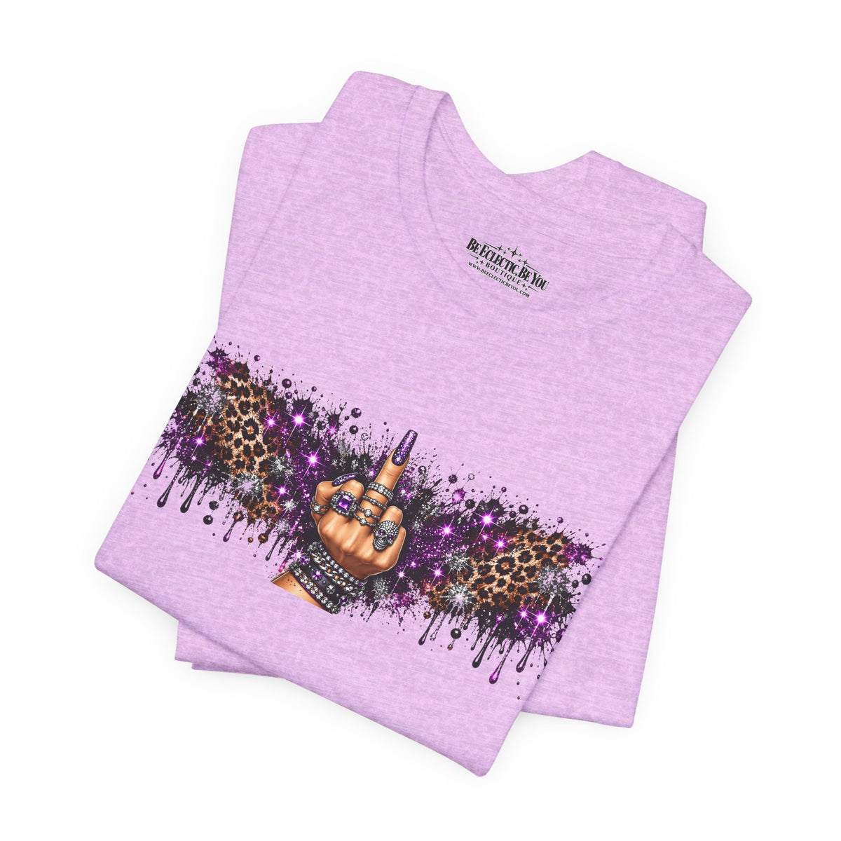 Rude Finger Graphic T-Shirt