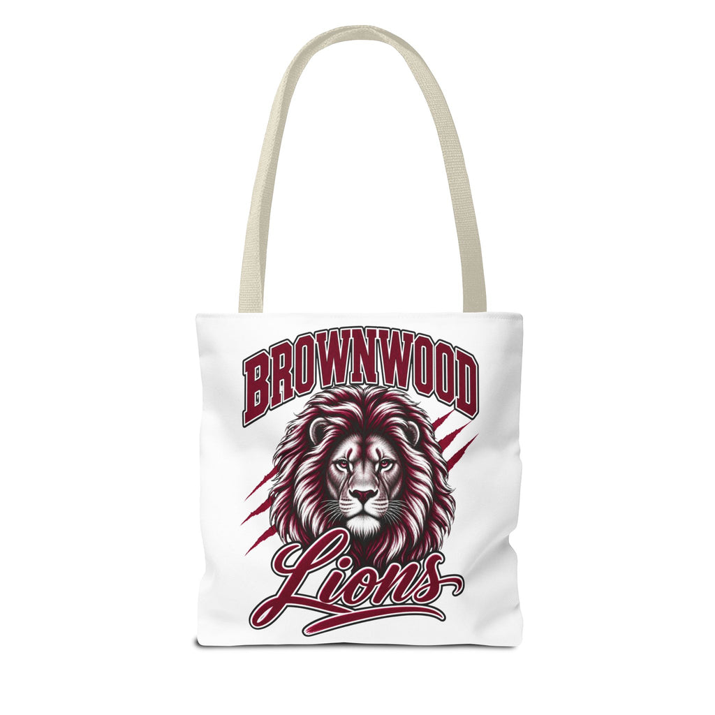 Brownwood Lions Tote Bag – School Mascot Lion Shopper
