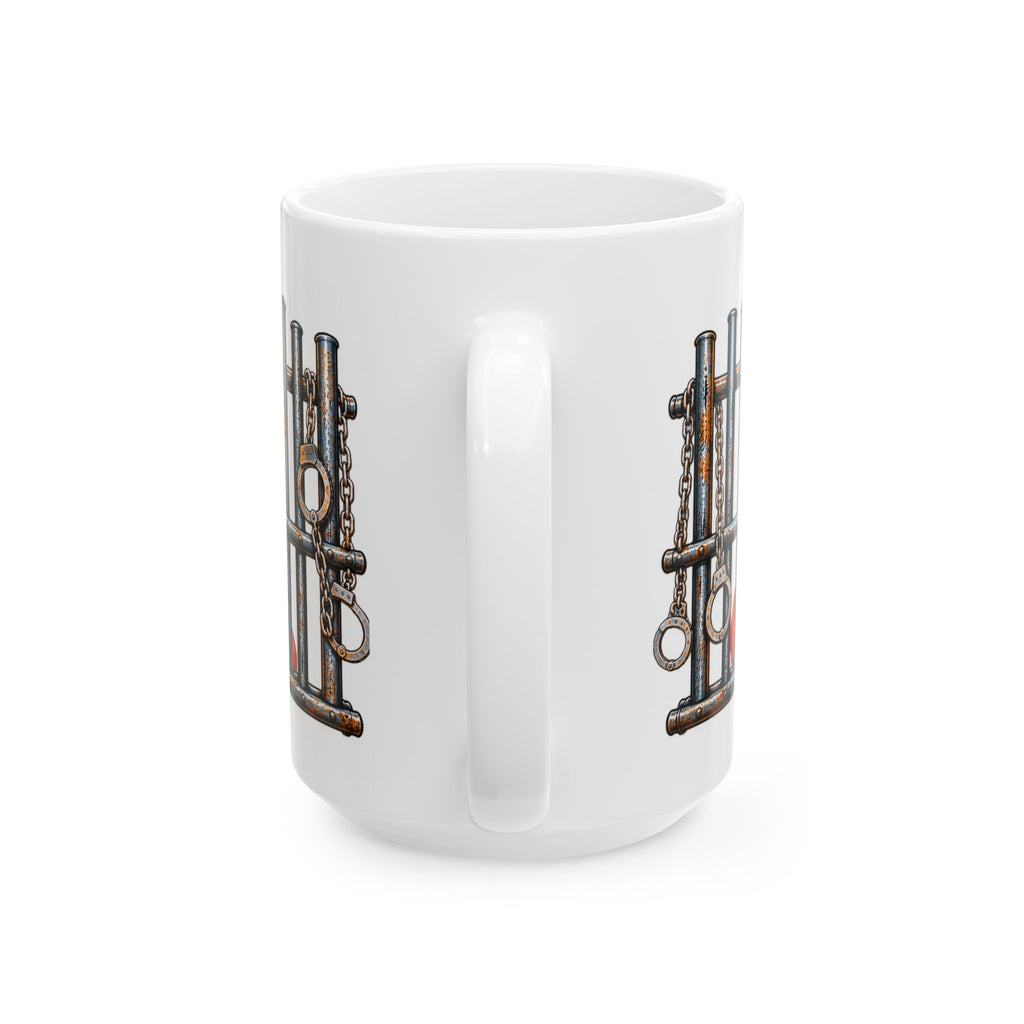 Ceramic Mug — "Me and My Emergency Contact in the Same Emergency" Friendship Coffee Mug