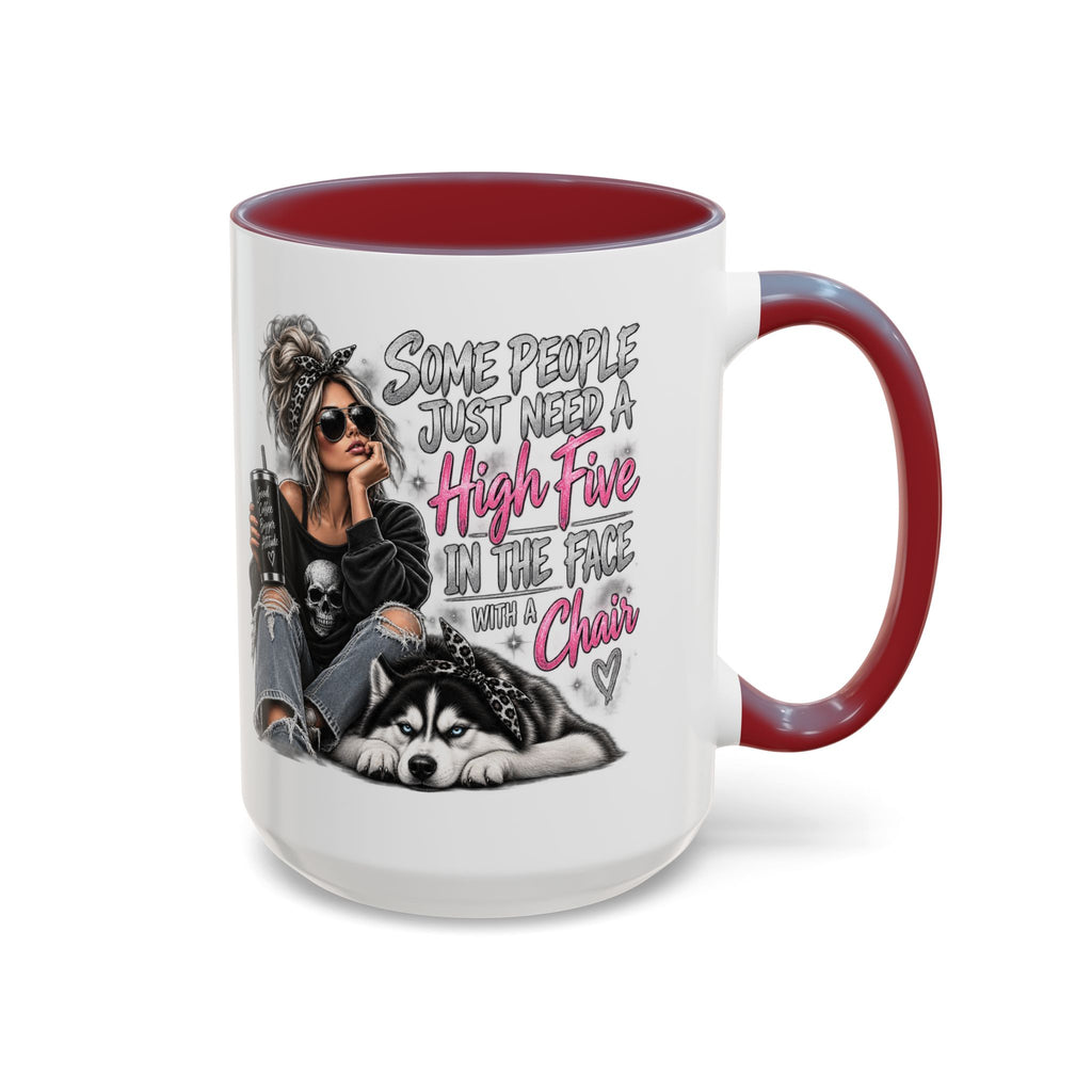 “Some People Just Need a High Five” Mug