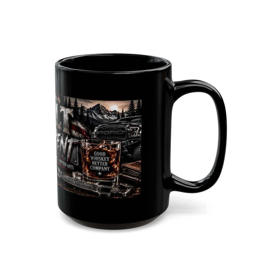 Built Different Truck & Whiskey Mug