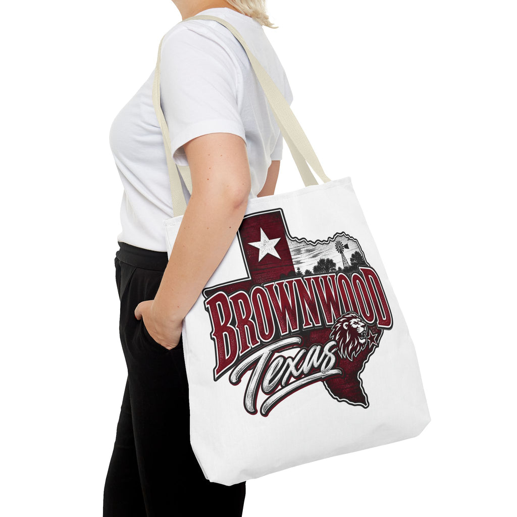 Brownwood Texas Tote Bag — City Pride Canvas Tote