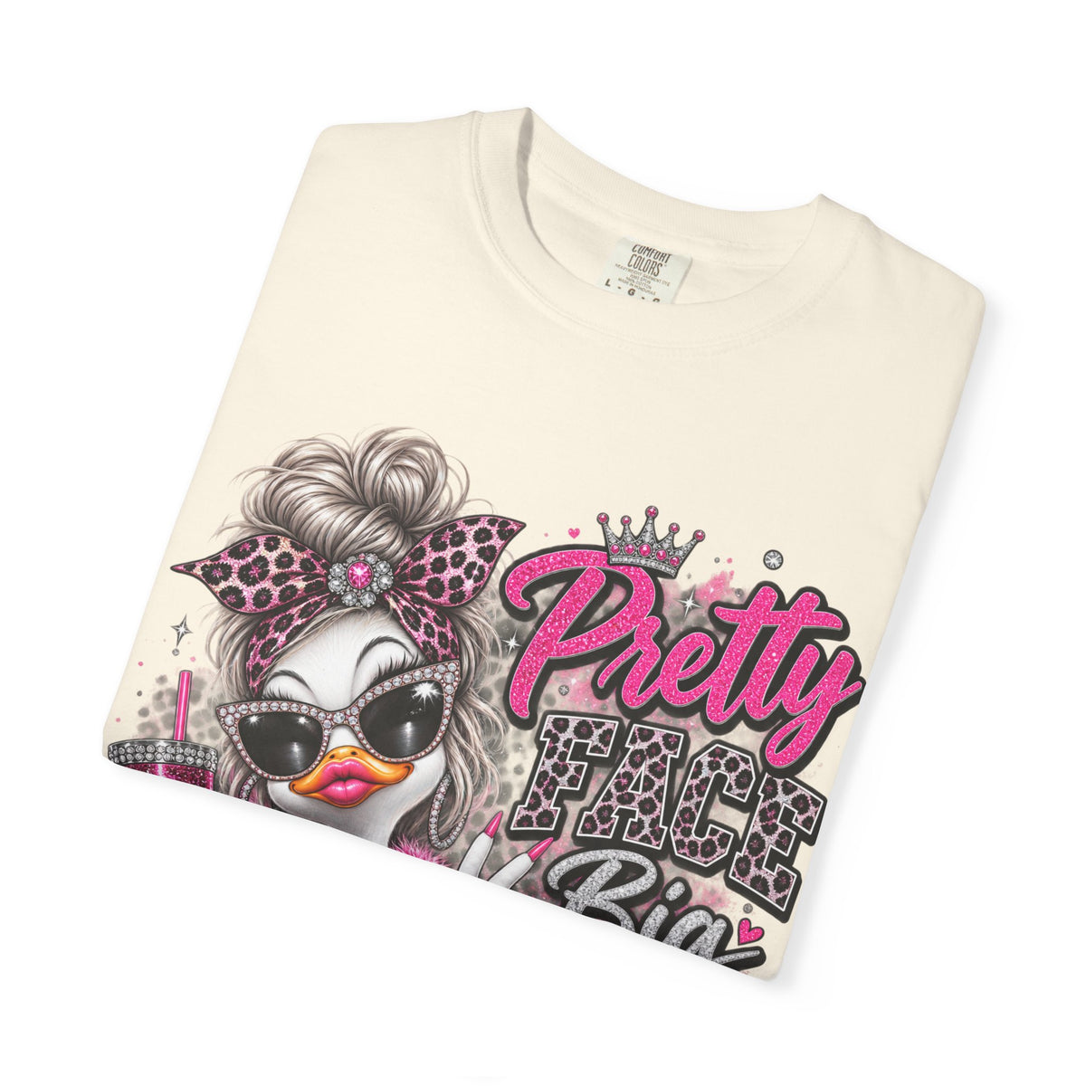 Pretty Big Attitude T‑Shirt — Cute Sassy Graphic Tee