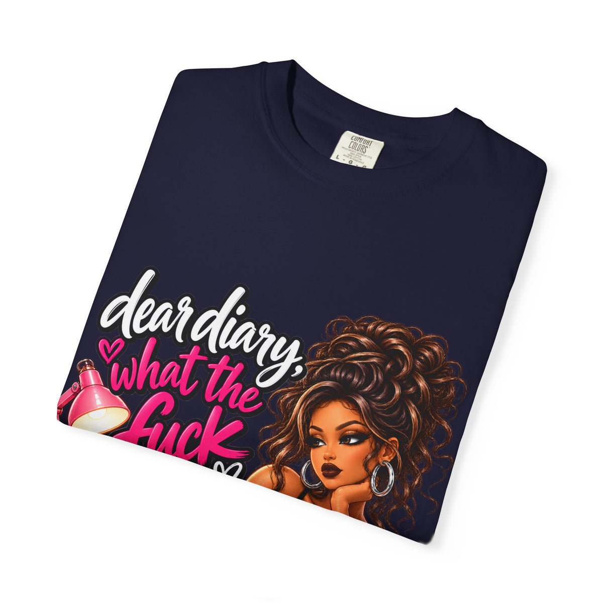 Diary Tee — “Dear Diary, What the F***” Graphic T-Shirt
