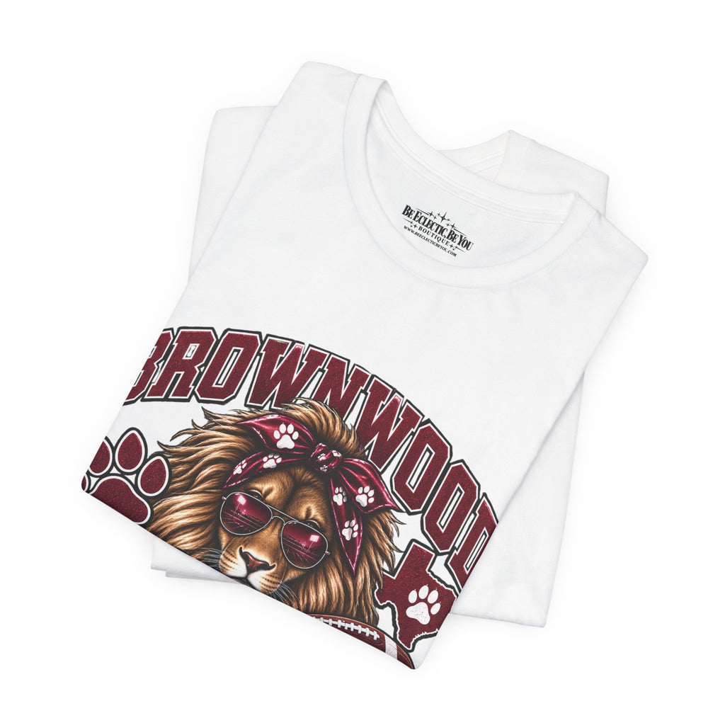 Brownwood Lion Mom Graphic T-Shirt