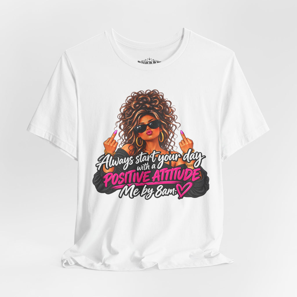 Positive Attitude Inspirational Women’s Graphic Tee