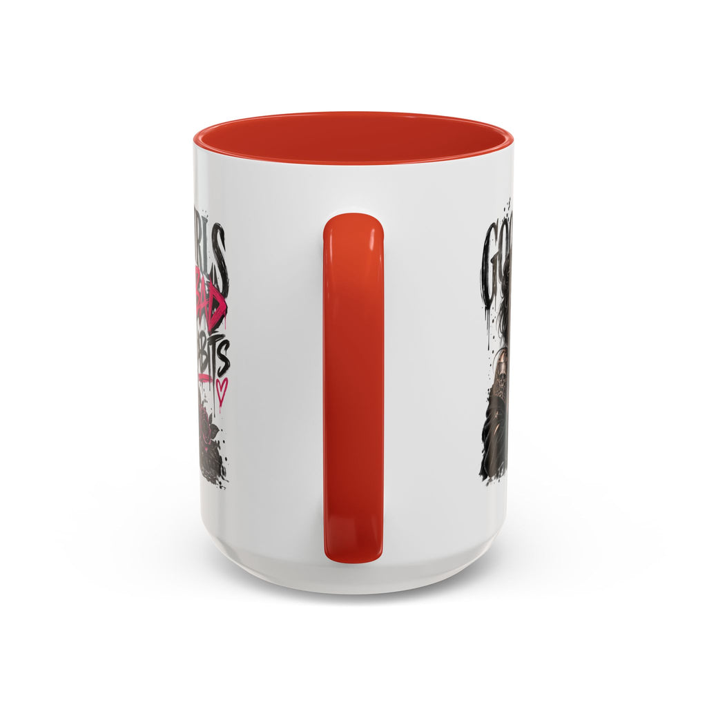 Good Girls Bad Habits Skull & Crown Mug