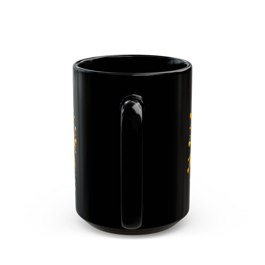 I Am a Ray of Fucking Sunshine Black Mug — Funny Attitude Coffee Cup