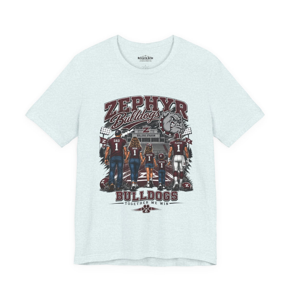 Zephyr Bulldogs Together We Rise Graphic T-Shirt