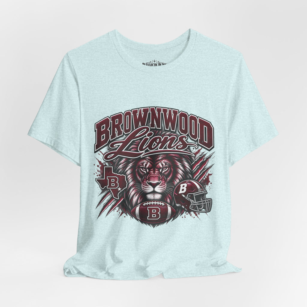 Brownwood Lions Mascot Jersey T-Shirt