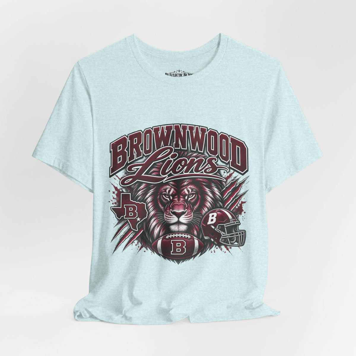 Brownwood Lions Mascot Jersey T-Shirt