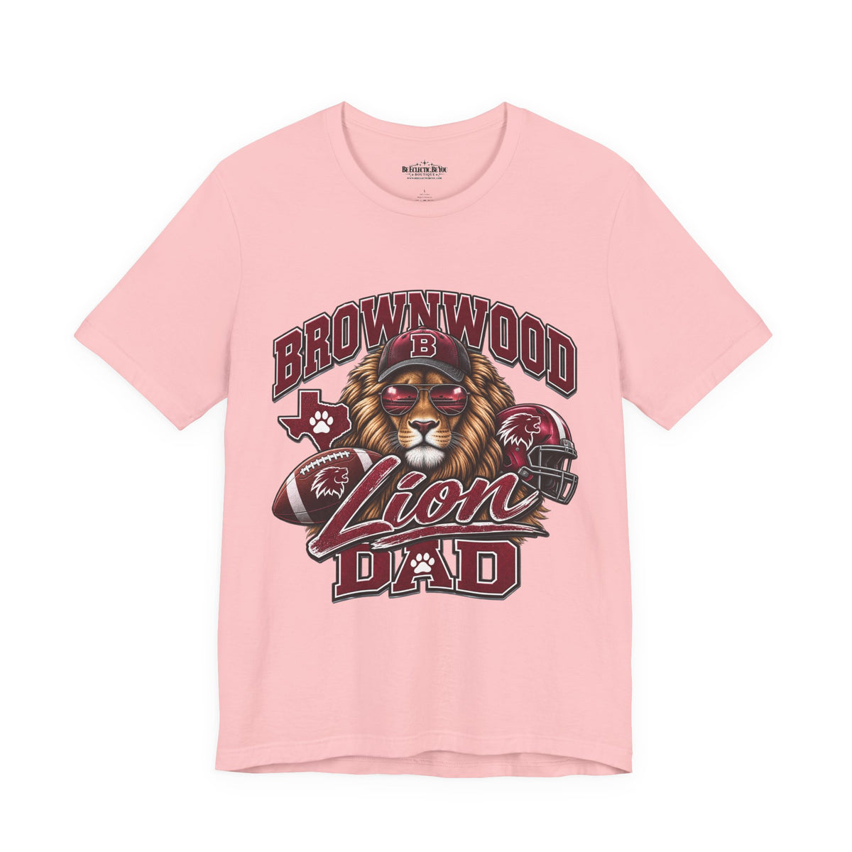 Brownwood Lion Dad Graphic T-Shirt