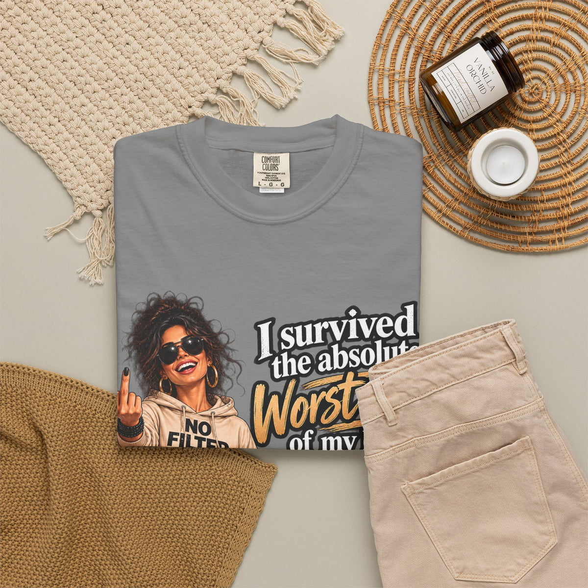 “I Survived the Worst Days” Tee
