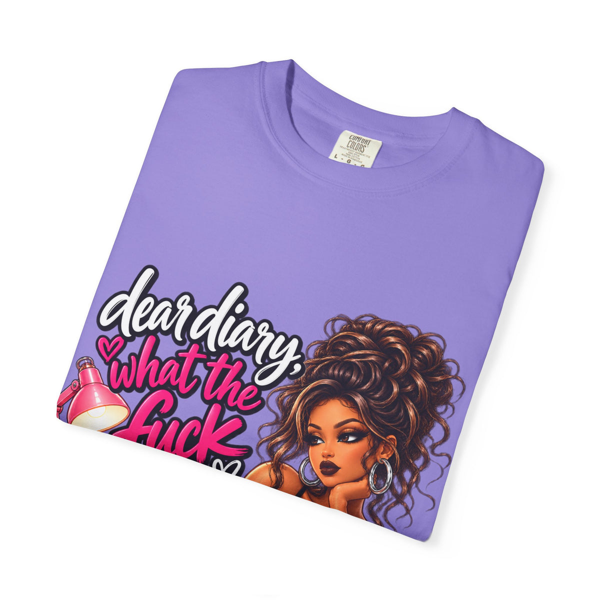 Diary Tee — “Dear Diary, What the F***” Graphic T-Shirt