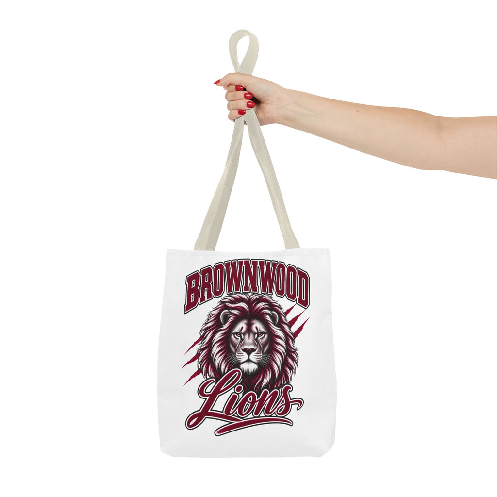 Brownwood Lions Tote Bag – School Mascot Lion Shopper