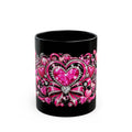 Pink Heart and Bow Valentine’s Day Mug