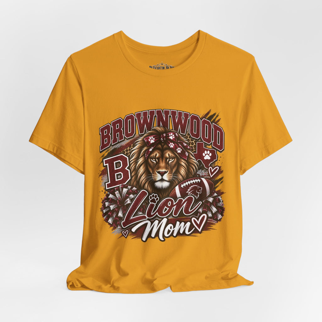 Brownwood B Lion Mom Graphic Tee