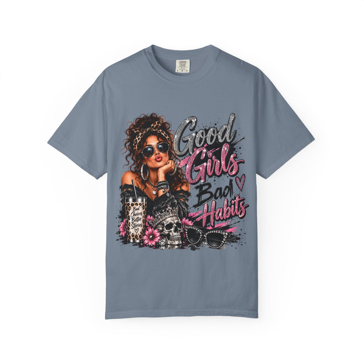 Good Girls Bad Habits Graphic T-Shirt