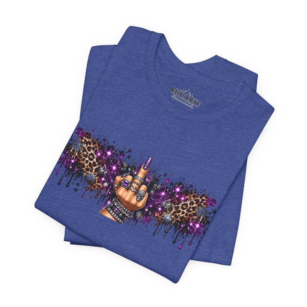 Rude Finger Graphic T-Shirt