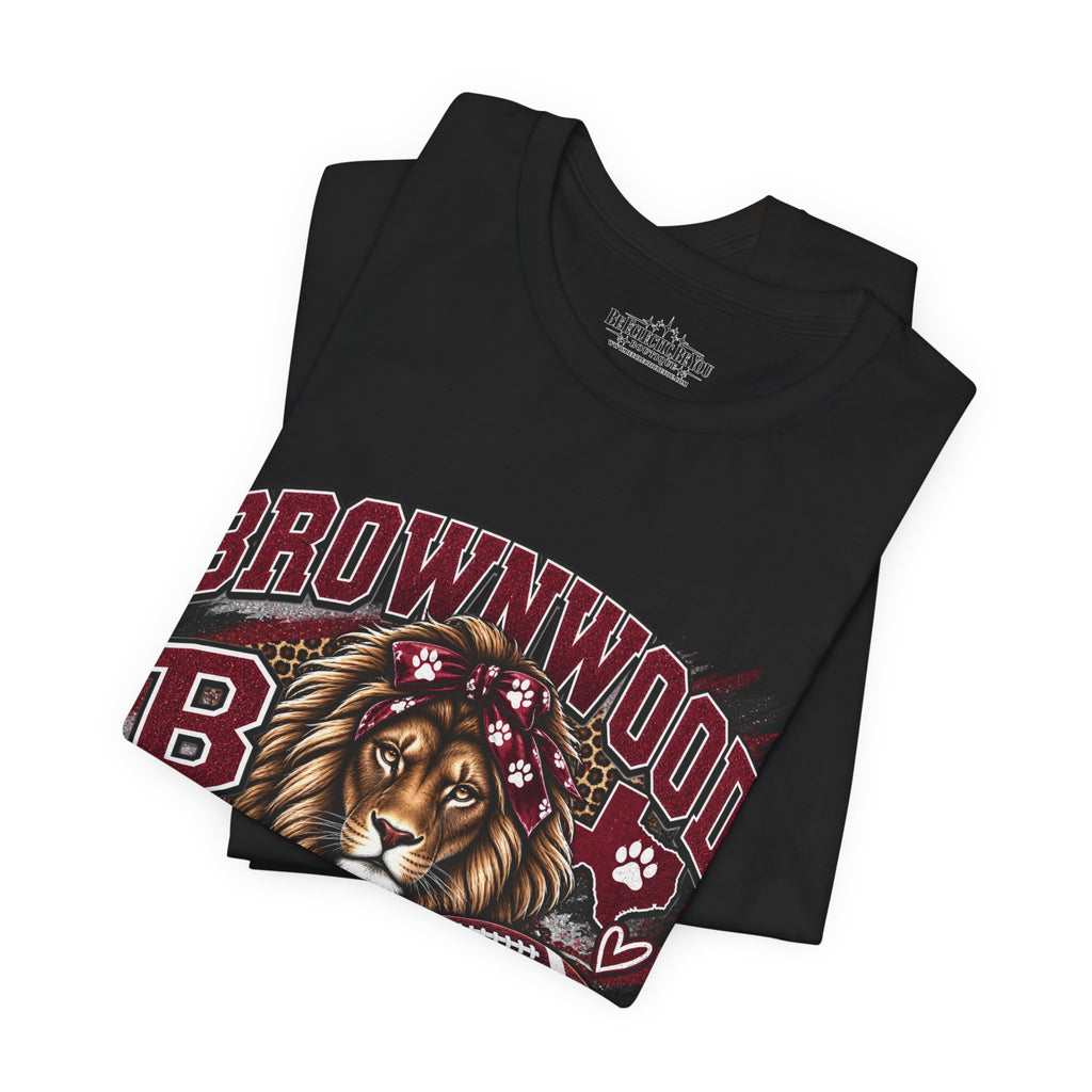 Brownwood B Lion Mom Graphic Tee