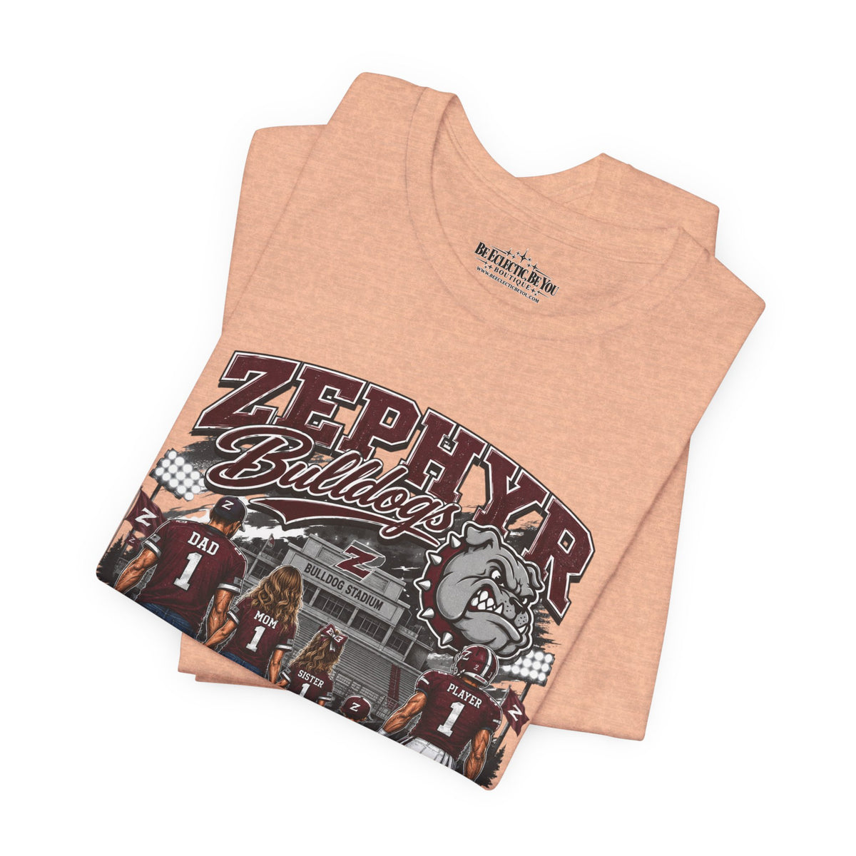Zephyr Bulldogs Together We Rise Graphic T-Shirt