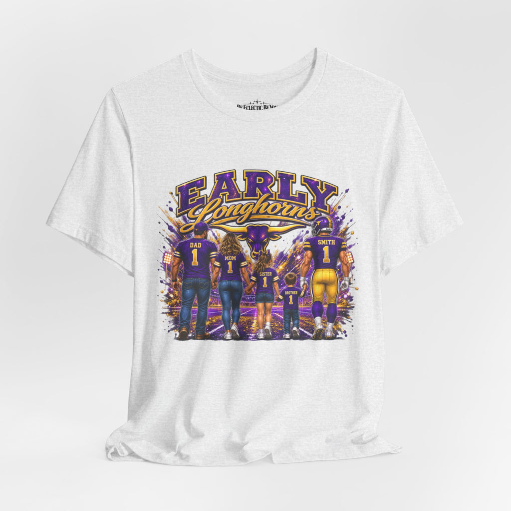 Early Longhorns Family Graphic Tee