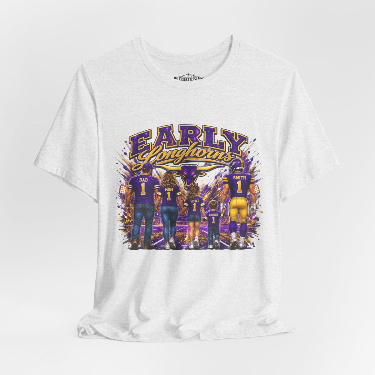 Early Longhorns Family Graphic Tee