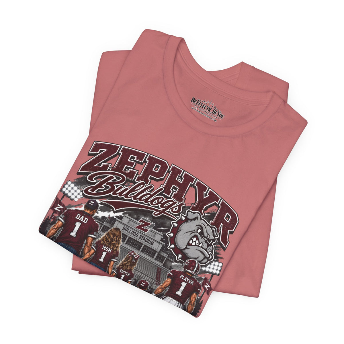 Zephyr Bulldogs Together We Rise Graphic T-Shirt