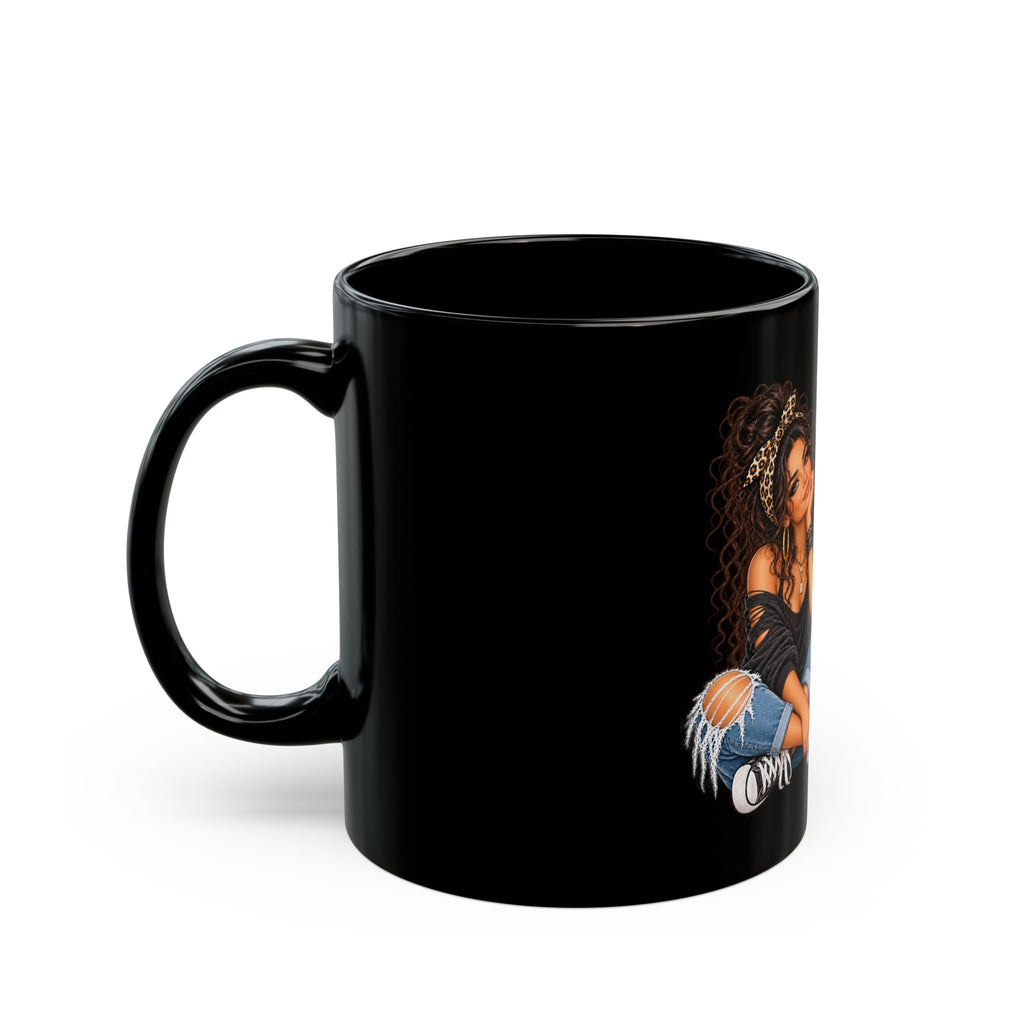 I'm a Lady But When I’m Mad Black Coffee Mug — Funny Sarcastic Woman Gift (11oz/15oz)