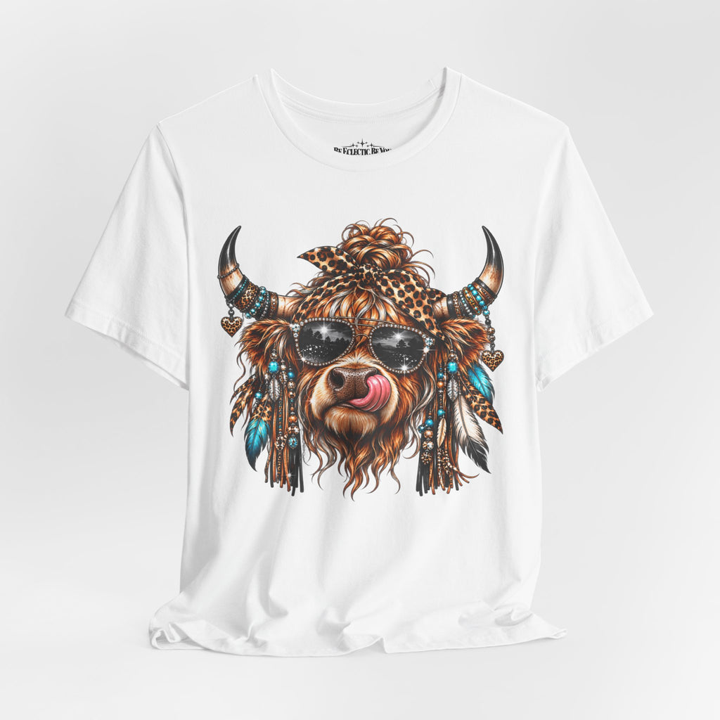 Highland Cow Graphic T-Shirt