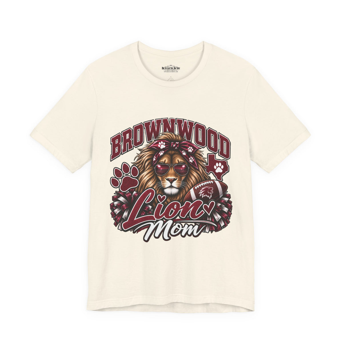 Brownwood Lion Mom Graphic T-Shirt