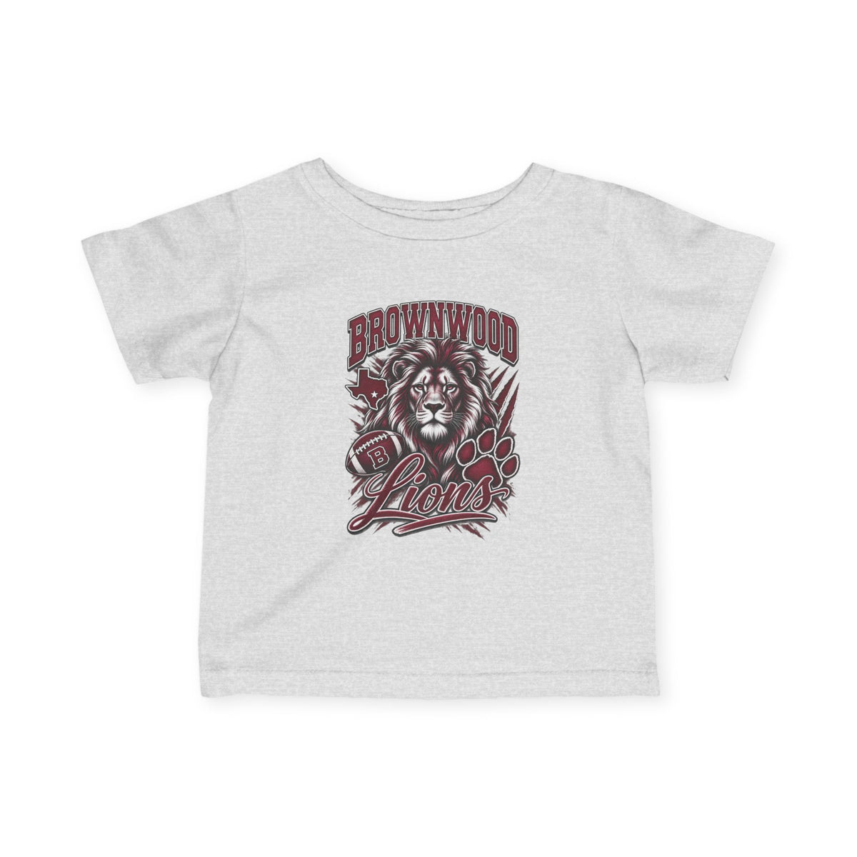 Brownwood Lions Infant Fine Jersey Tee