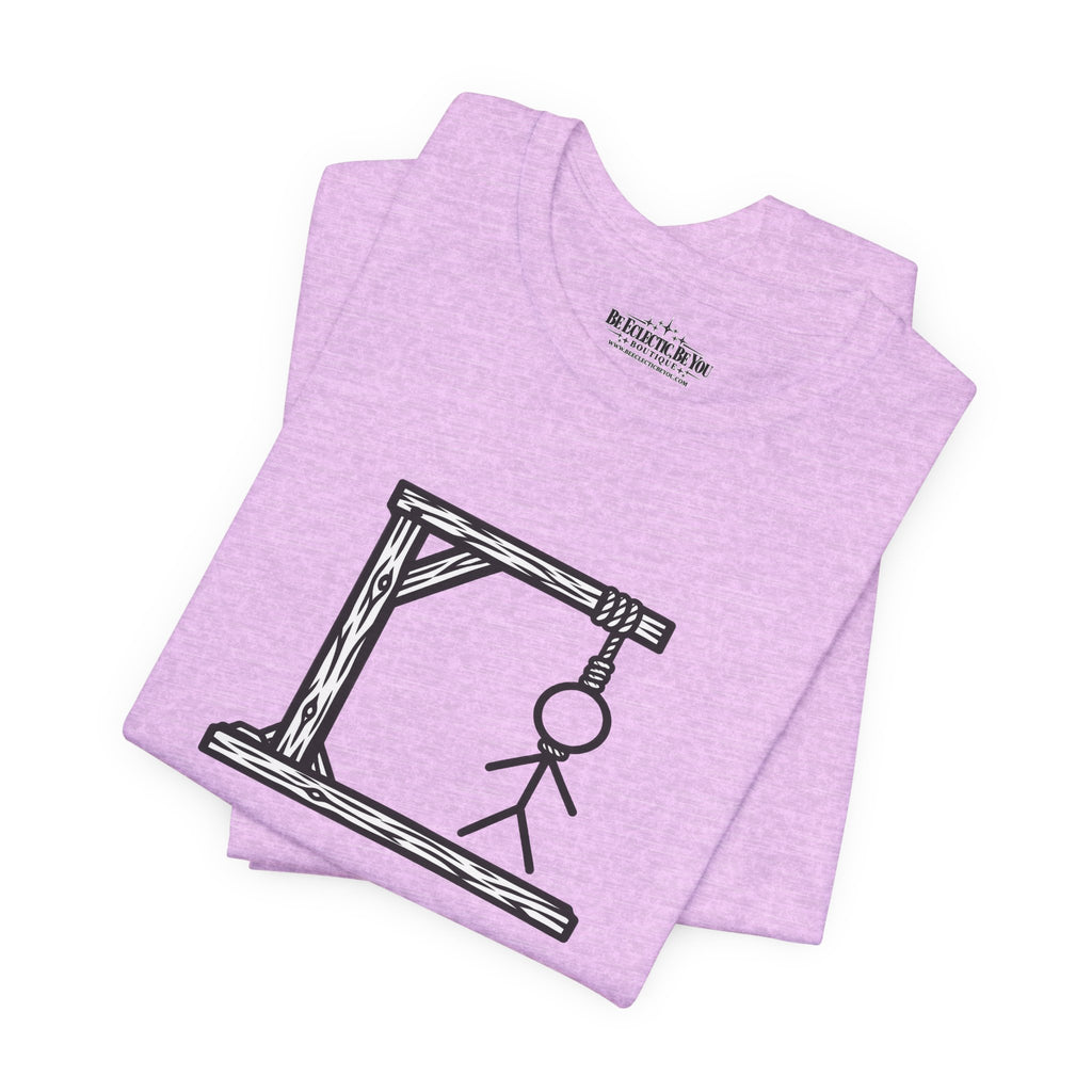 Hangman “F_C_ _FF” Graphic T-Shirt