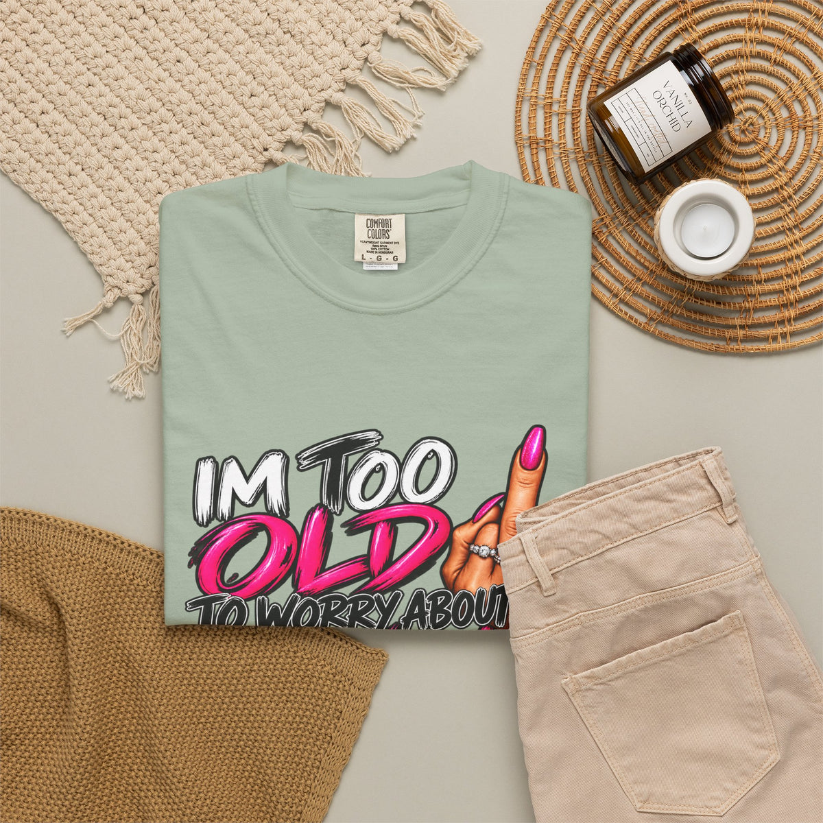 Unisex Garment-Dyed T-shirt