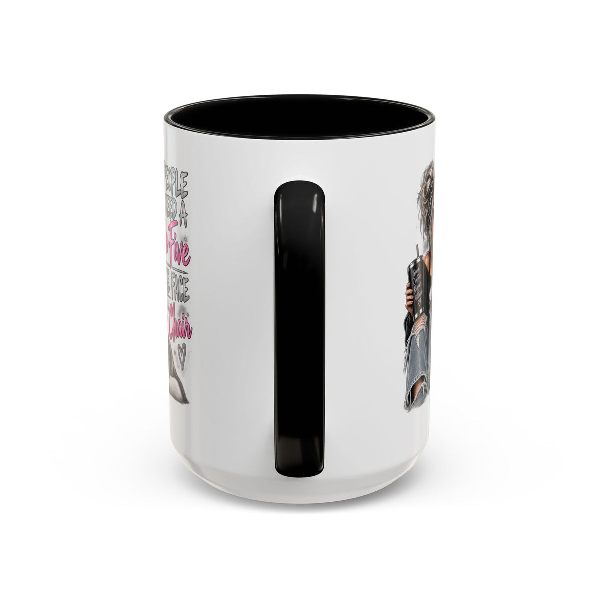 “Some People Just Need a High Five” Mug