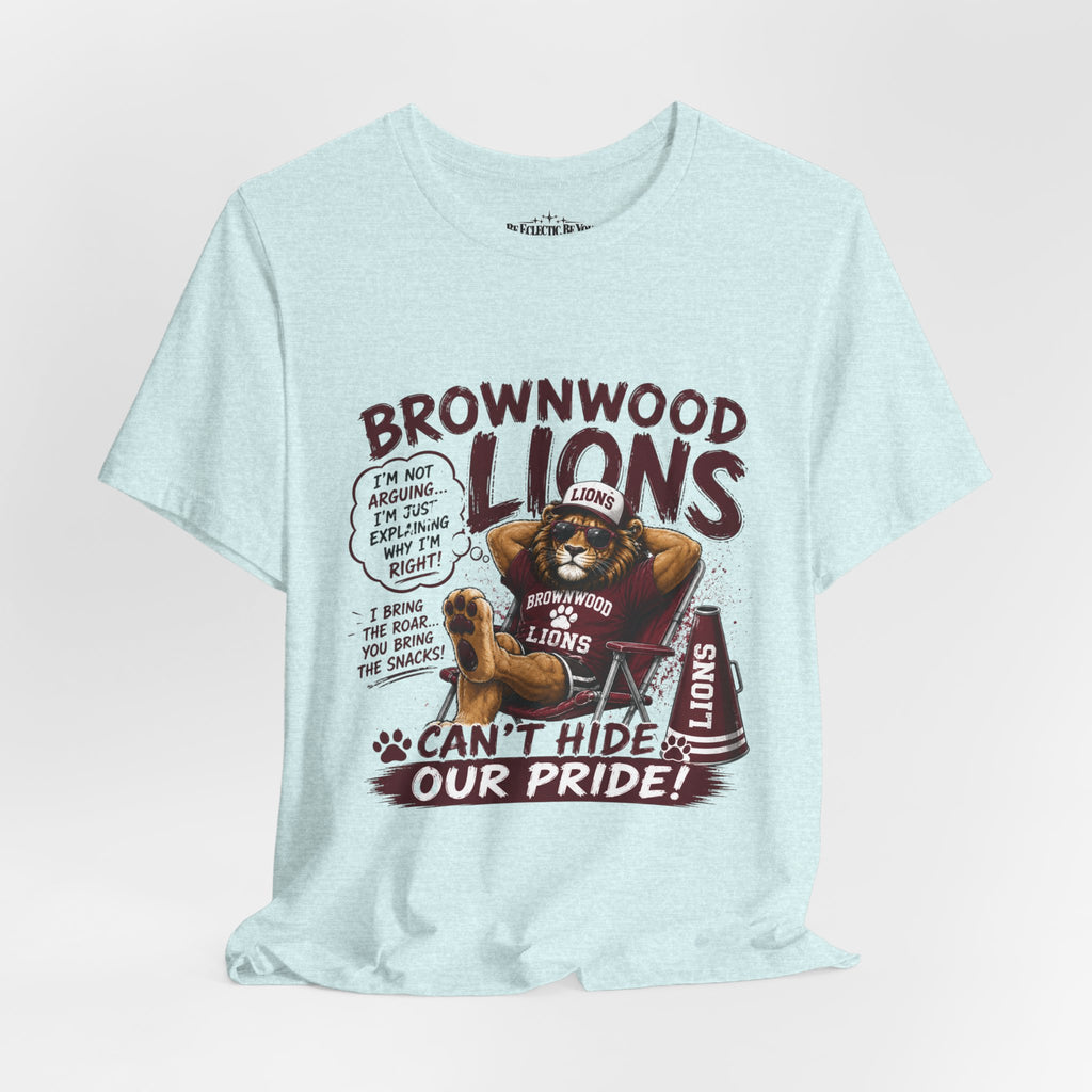Brownwood Lions Can’t Hide Our Pride Graphic T-Shirt