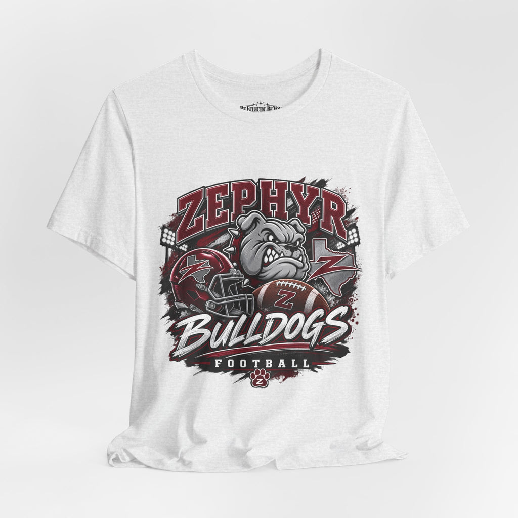 Zephyr Bulldogs Football Graphic Tee